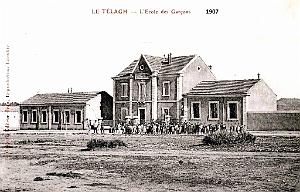 LE TELAGH - ECOLE DES GARCONS - 1907